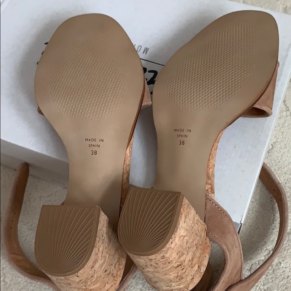 New in box  Suede Sandals, size 38 - Picture 4 of 8